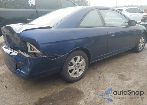 2003 Honda Civic Ex from USA, damaged, VIN 1HGEM21903L048945